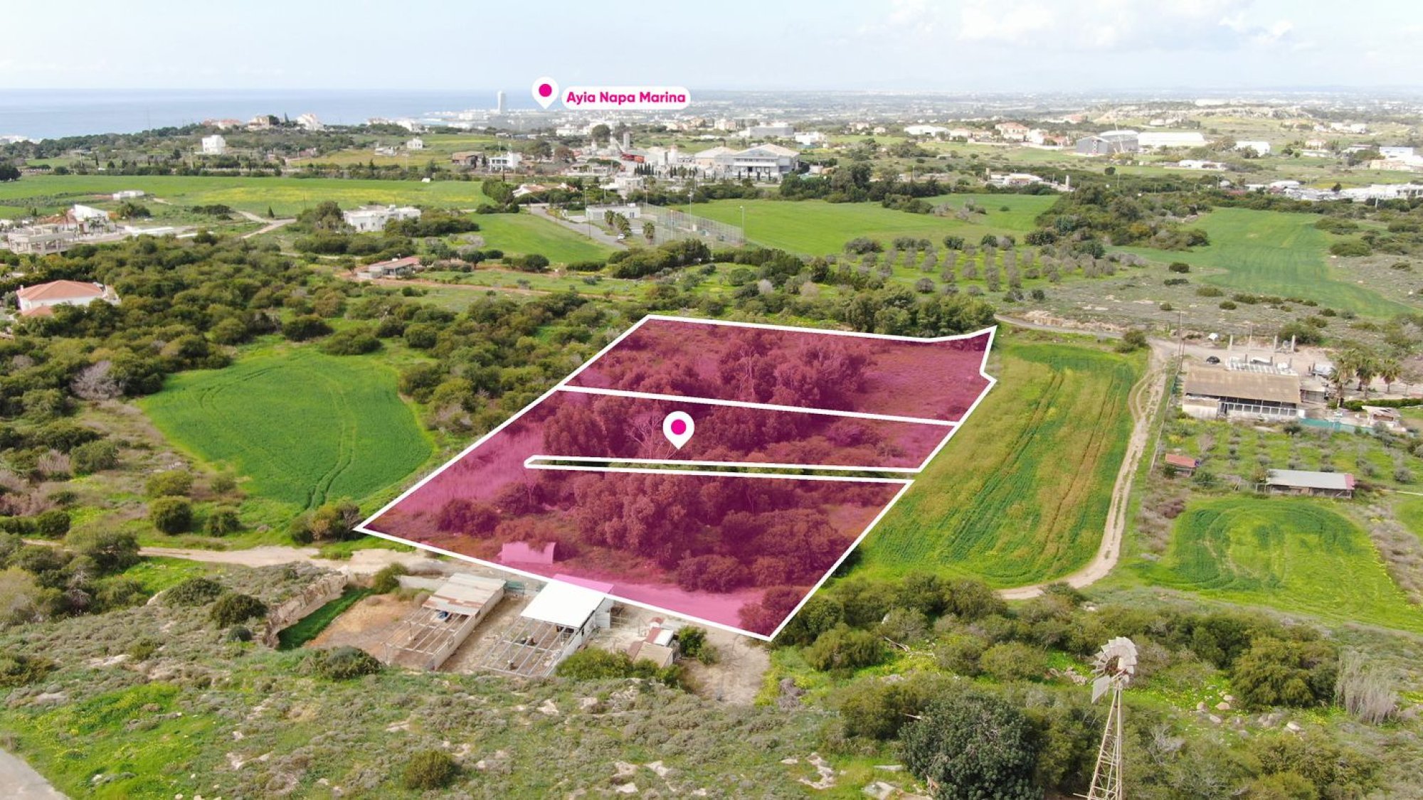 Land, Field, Famagusta, Paralimni, 8,222m²
