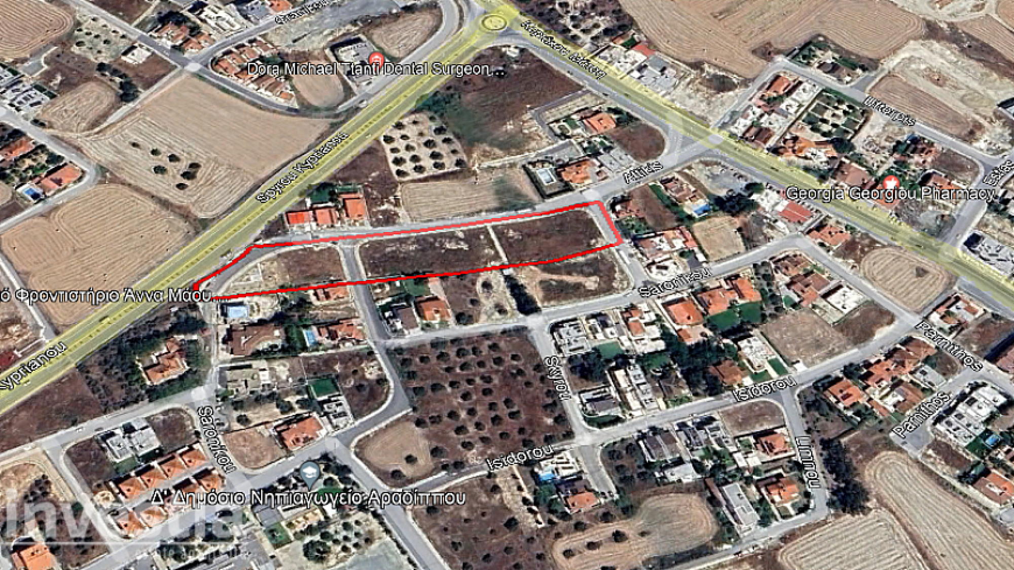 For Sale, Land, Plot, Larnaca, Aradippou, 522m²