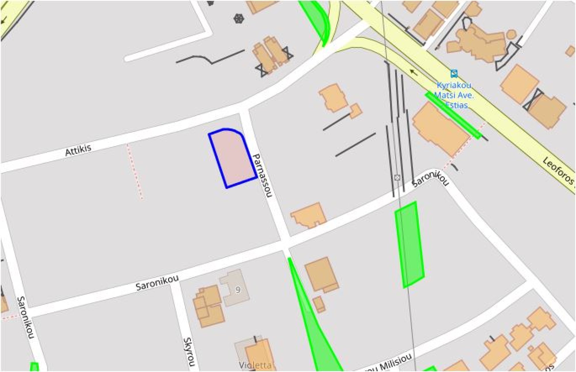 For Sale, Land, Plot, Larnaca, Aradippou, Agios Fanourios, 580m²