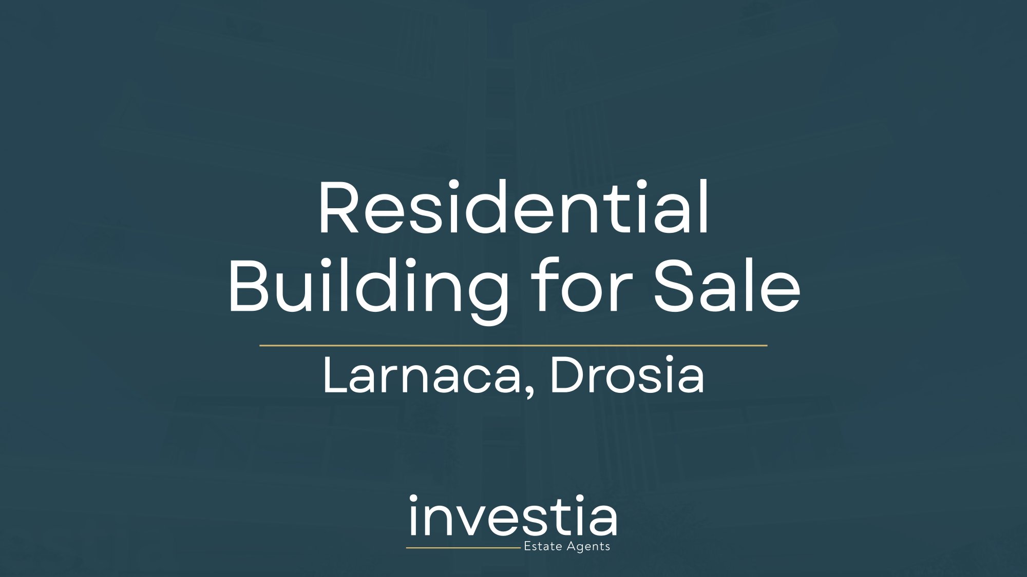 For Sale, Building, Residential Building, Larnaca, Drosia