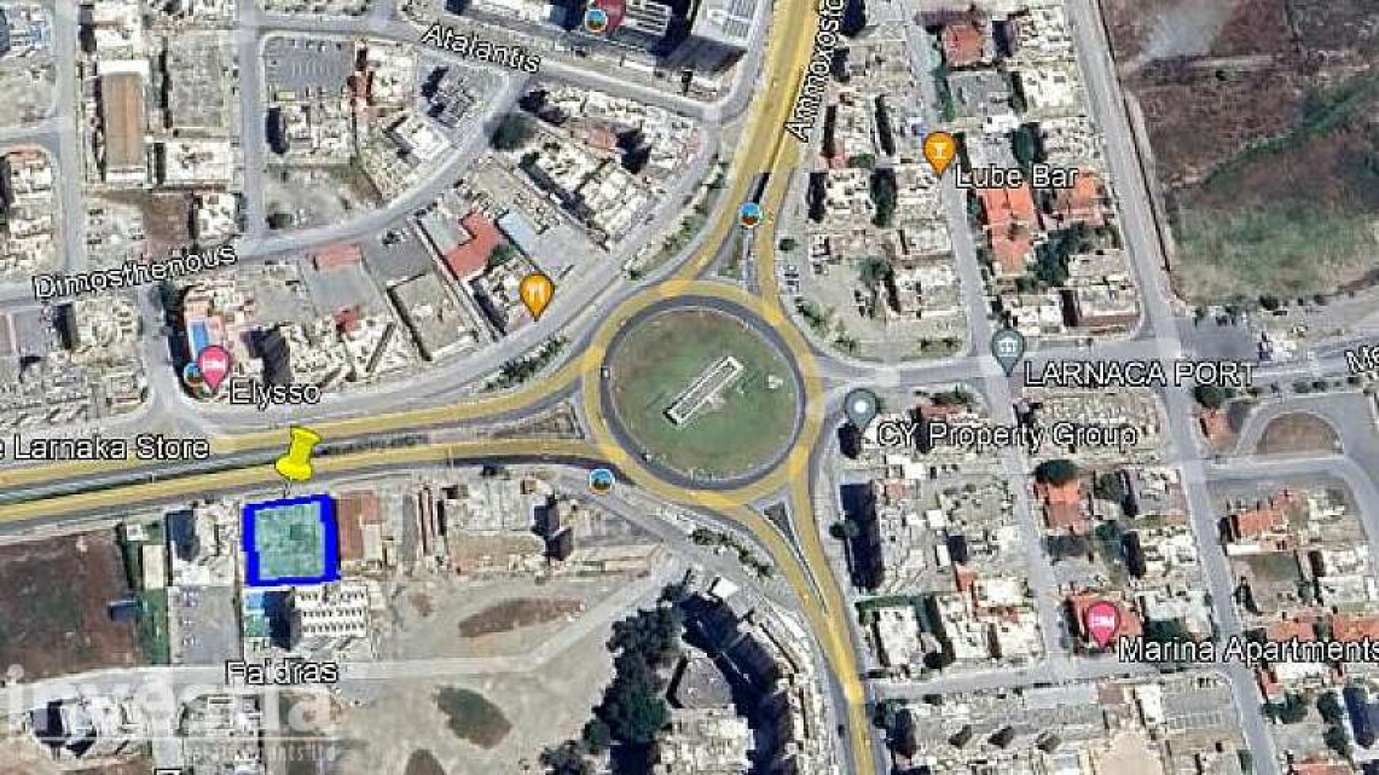 For Sale, Land, Plot, Larnaca, Harbor, 728m²